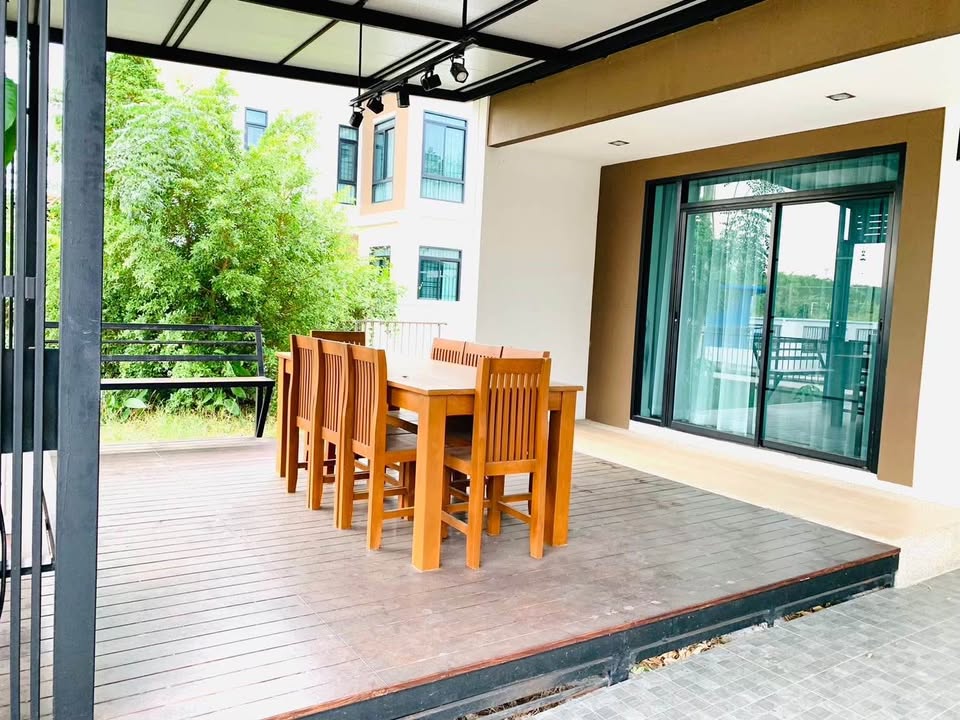 Pet Friendly 3 Bedroom House for Rent in Nam Phrae Hang Dong | THB 20K photo 12