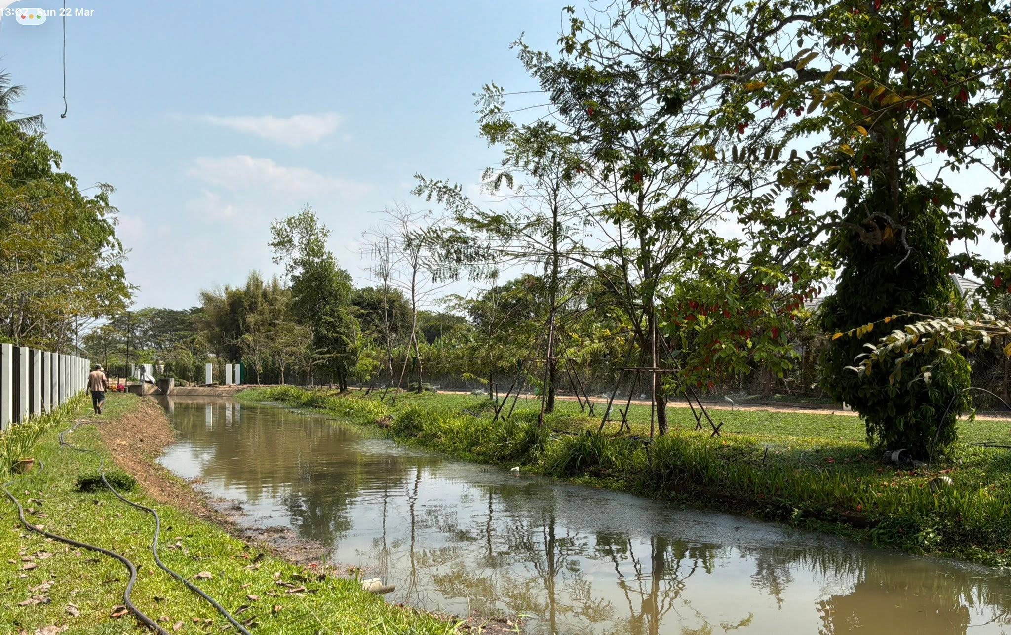 Canal-Front Land for Sale in Saraphi Chiang Mai | 3+ Rai, 218m Waterfront photo 10