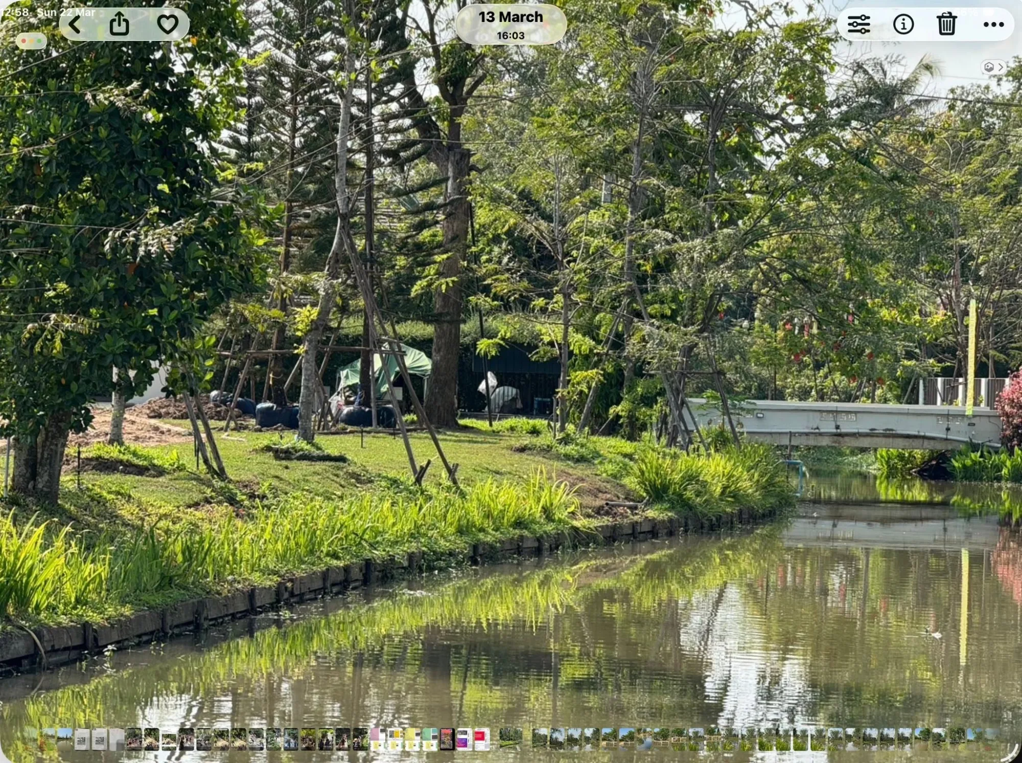 Canal-Front Land for Sale in Saraphi Chiang Mai | 3+ Rai, 218m Waterfront photo 3