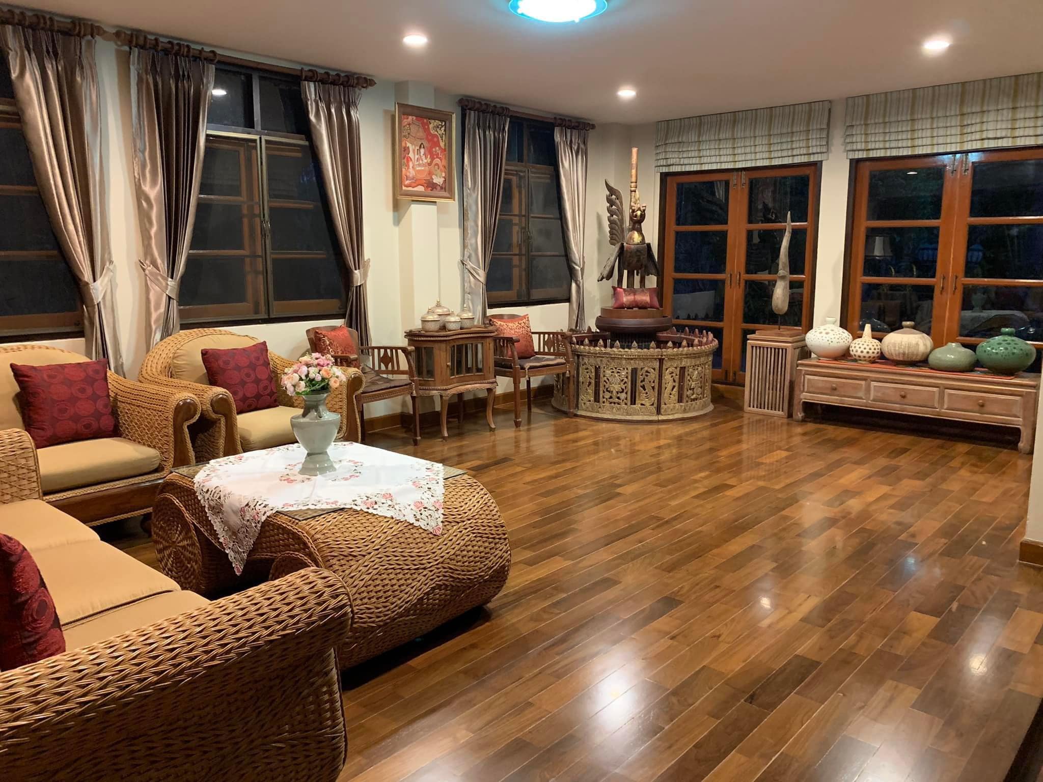 Balinese-Style House for Sale in Chiang Mai | 1 Rai in Nong Khwai photo 2