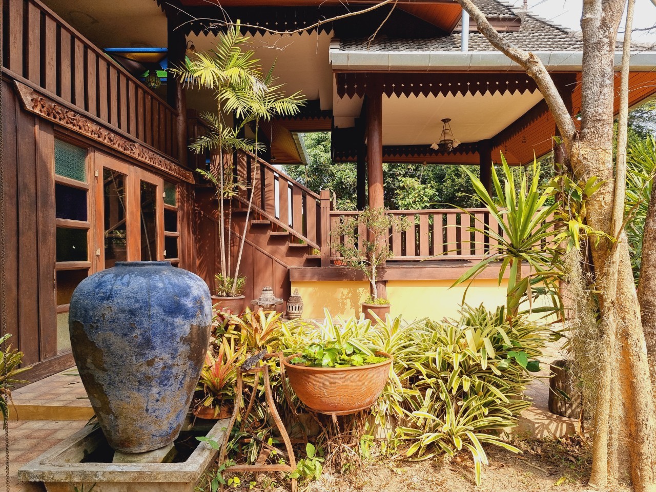 Traditional Teak House for Sale & Rent on Over 1 Rai in San Pa Tong, Chiang Mai | Pet Friendly photo 2